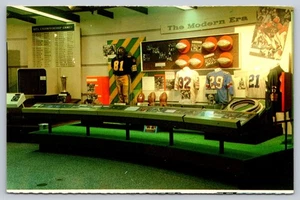 Postcard Ohio Canton Pro Football Hall of Fame Modern Era Achievements c1970s OH - Picture 1 of 2