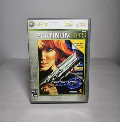 Perfect Dark Zero [Xbox 360 - Platinum Hits] W/ Manual CiB 2005 - Image 1 of 4