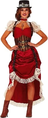 Guirca Adult Womens Steampunk Woman Costume - Image 1 of 2