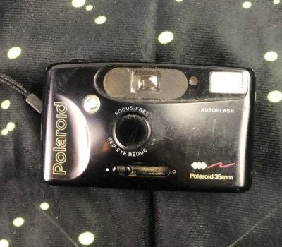 Polaroid 35mm AF Dateback Camera w/ DX Film Sensing Tested & Working - Image 1 of 4