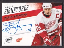 2012-13 Panini Prime Signatures #63 Steve Yzerman (2013-14 Panini Prime)  10/10