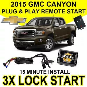 2015 GMC Canyon Plug & Play Remote Car Start System Chevrolet DIY Starter GM7 - Bild 1 von 8