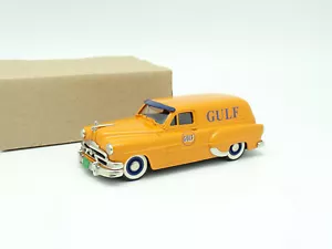 Brooklin Modelos Sb 1/43- Pontiac Sedan Delivery Gulf Naranja 1953 BRK31 - Imagen 1 de 2