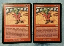 2x Goblin Game -MTG- Planeshift Near Mint Unplayed Magic the Gathering