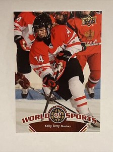 2010 Upper Deck World of Sports Kelly Terry #166 Canada Hockey