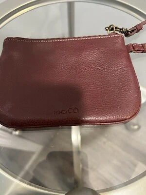Nine & CO  Burgundy wristlet - Image 1 of 4