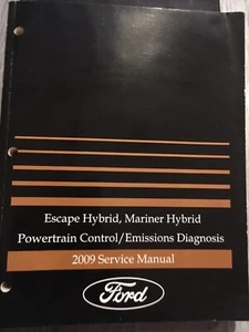 2009 Ford Escape & Mariner Hybrid Powertrain/ Emissions Diagnosis Service Manual - Picture 1 of 6