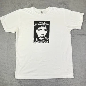 Bruce Springsteen Backstage tour t shirt 2016 white mens XL USA made concert - Picture 1 of 11