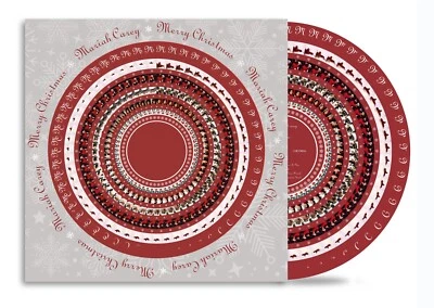 Mariah Carey Merry Christmas (30th Anniversary) Zoetrope Picture Disc Vinyl LP - Image 1 of 2