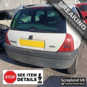 RENAULT CLIO Mk2 Phase 1 1999-2001 1.2 Petrol Manual White 2-Door 58BHP - Fusex4 - Picture 1 of 3