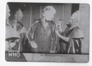 Third Doctor 2016 Topps DOCTOR WHO Timeless Printing Plate Card #16 1/1 - Picture 1 of 2