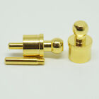 50pcs Gold Plated Noise Stopper RCA Cap Protector Dust Cap for RCA Jack Female