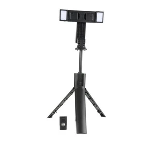 Vivitar VIV2L36 Wireless Dual LED Light 36 Inch Extendable Selfie Stick, Black - Photo 1 sur 3