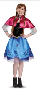 New Disney Frozen Anna Child Girl Costume XL 14-16 yrs - Picture 1 of 1