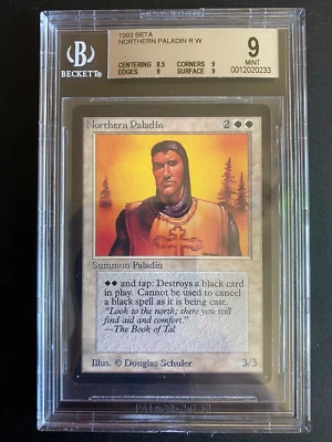 Magic The Gathering - Beta Northern Paladin BGS 9 MTG - Image 1 of 2