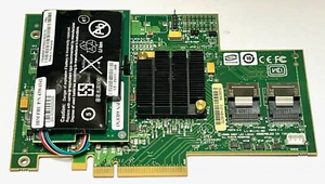 IBM ServeRAID-MR10i PCIe x8 SAS/SATA Controller FRU 43W4297 with Battery - Picture 1 of 4