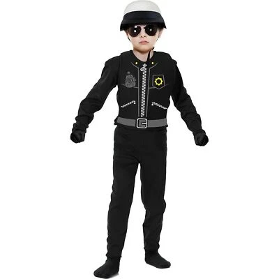 The Cop Police Officer Boy Career Hero Fancy Dress Up Halloween Child Costume - Image 1 of 2