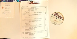 7/30/84 DAVE ROBERTS HOT ONES SHOW: ROBIN GIBB,REEL TO REEL MASTER TAPE &MINT LP - Picture 1 of 6