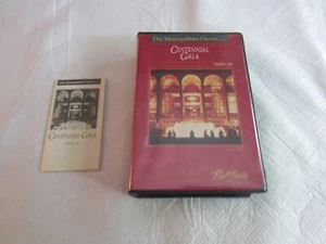 The Metropolitan Opera Centennial Gala (VHS 2-Tape Set, 1983) - Bild 1 von 3