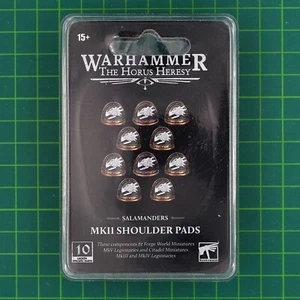 Salamanders Legion Mkii Shoulder Pads Oop #15457 The Horus Heresy Forge World - Picture 1 of 3