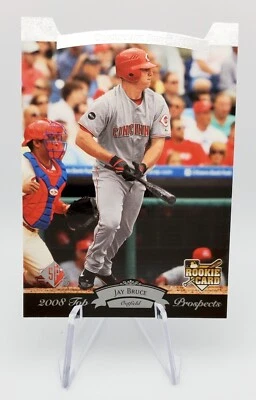 2008 Upper Deck Timeline Top Prospects Jay Bruce #192 Rookie RC - Image 1 of 2