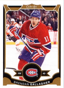 2015-16 O-Pee-Chee Hockey #301 Brendan Gallagher