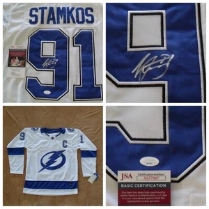 Steven Stamkos Autographed Signed Tampa Bay Lightning Jersey - JSA COA - Picture 1 of 5