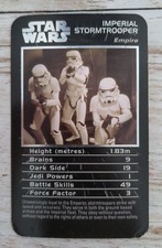 Imperial Stormtrooper Star Wars Episodes IV-VI 2004 Top Trumps Specials Single 