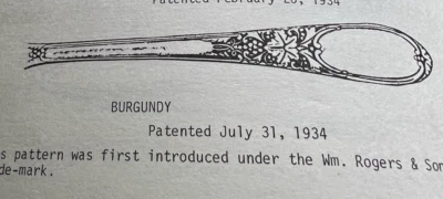 Wm ROGERS * БОРДОВЫЙ ВИНОГРАД * ЧАЙ СО ЛЬДОМ, НОВЫЙ DEMITASSE, НОЖИ, ПИРОГ СЕРВЕР И Т. Д. * 40 ШТ. - Изображение 1 из 4