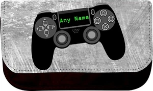 PERSONALISED GAMING CONSOLE CONTROLLER PENCIL CASE SCHOOL BIRTHDAY CHRISTMAS - Picture 1 of 4
