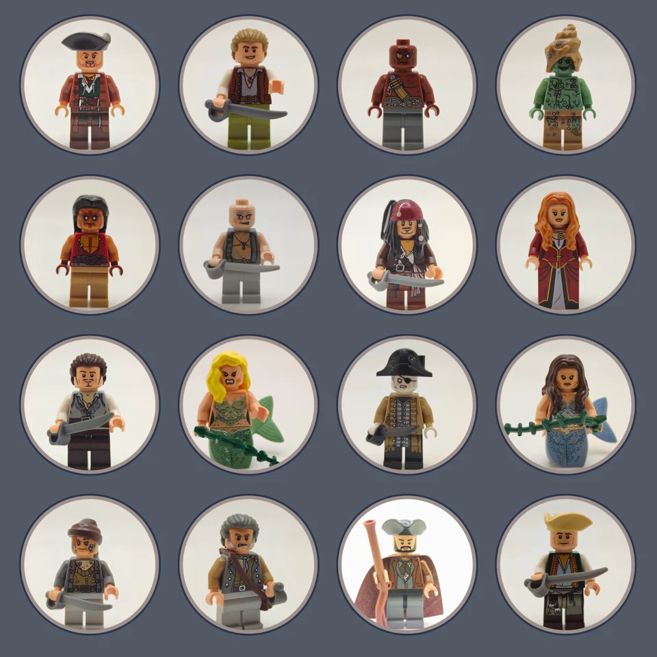 LEGO® Pirates of the Caribbean  / Fluch der Karibik - Minifiguren zur Auswahl - Bild 1 von 1