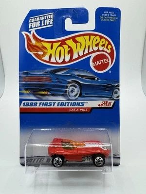 Hot Wheels 1998 First Edition #381 Car 38 of 40 - Cat-A-Pult - NIB - Image 1 of 4