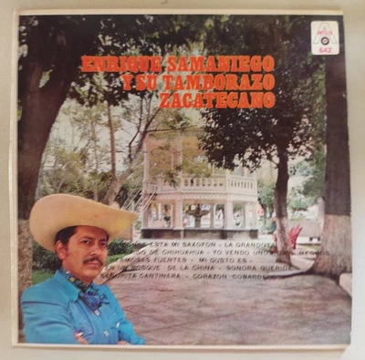 Enrique Samaniego Y Su Tamborazo Zacatecano Lp Original Musica Mexicana Ranchero Foto 1 de 4