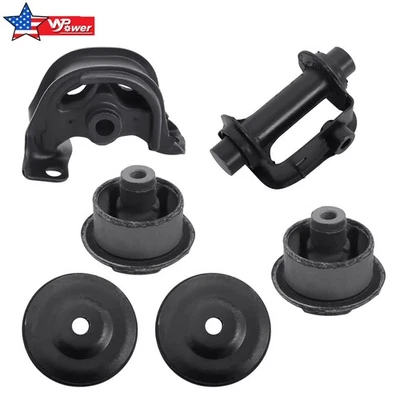 Set of 6 Diff Differential Mounting Mount Set For Honda CRV I (RD) 1995-2001 - Image 1 of 4
