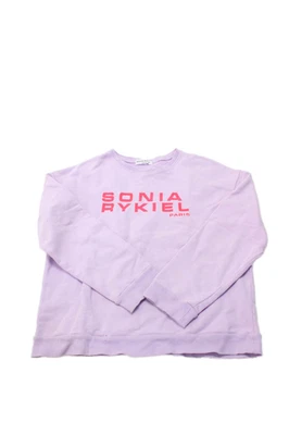 Sonia Rykiel девочек хлопок напечатано длинным рукавом ворота фиолетовый размер 14Y - Изображение 1 из 4