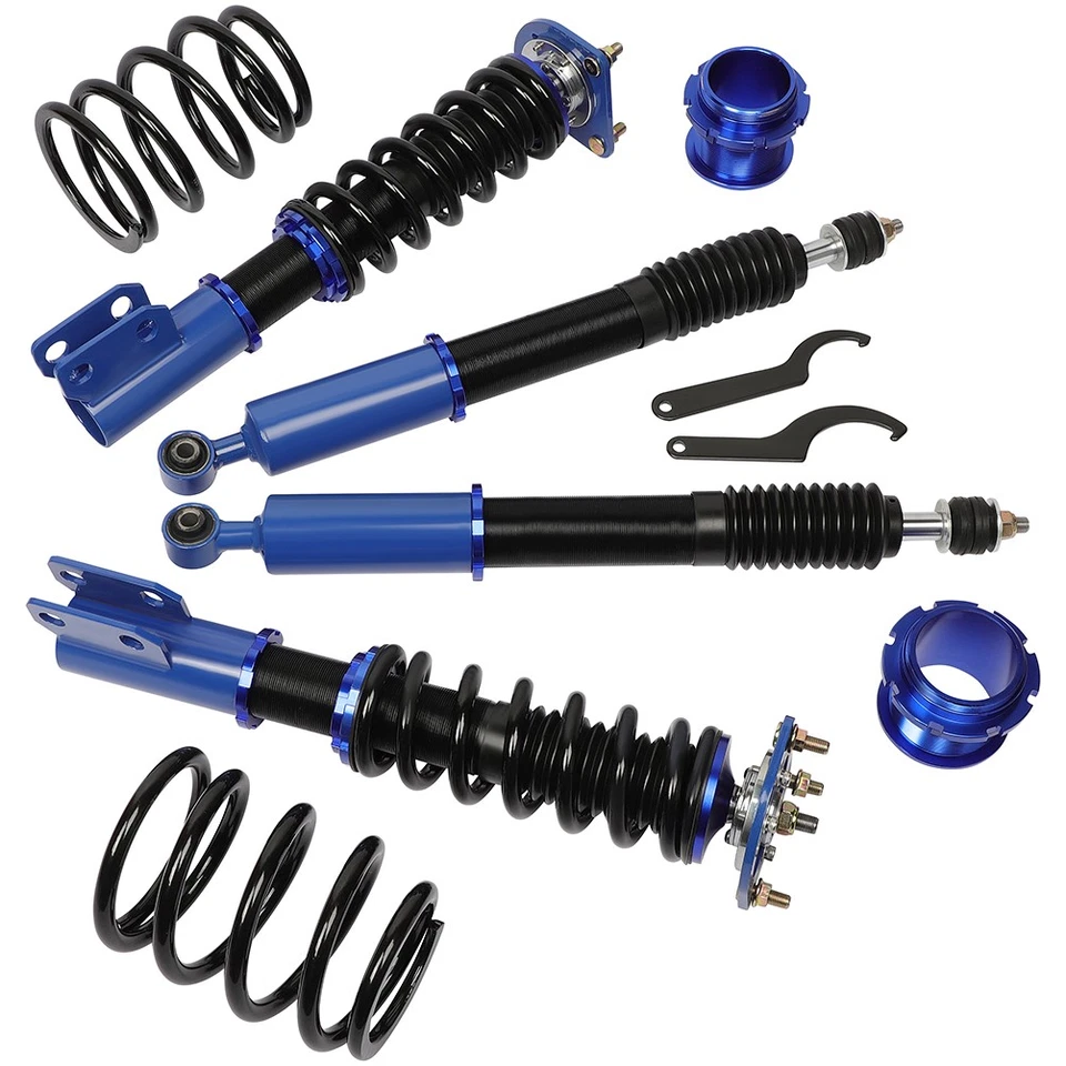 Fits 1994-04 Ford Mustang Coilovers Shocks Struts Suspension Springs Adj Height Foto 1 de 4