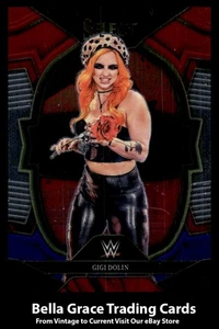 2023 Panini Select WWE Gigi Dolin #83 NXT Red & Blue Wrestling - Picture 1 of 2