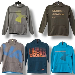 Youth Boys UA Under Armour Hoodie Bundle Lot, Size Large - Picture 1 of 14