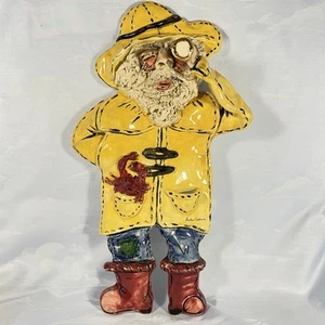 Blue Sky Clayworks Sea Captain Large 3-D Wall Plaque Signed Heather Goldmine - Picture 1 of 19