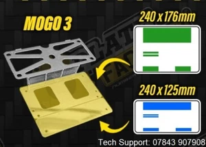 Walsall Solihull Birmingham Taxi Private Hire Number Plate SQUARE Holder Mogo 3 - Picture 1 of 4