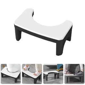 Raised Toilet Potty Stool Footstool Ergonomic Comfortable Pregnant Woman - Picture 1 of 12