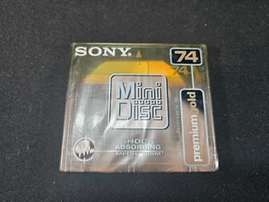 Sony Recordable MD Mini Disc Premium Gold 74 NEW SEALED - Afbeelding 1 van 2