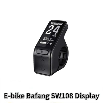 Bafang SW108 24V 36V 48V LCD Mini Display with IP56 Waterproof 5 Pin Female Plug - Image 1 of 4
