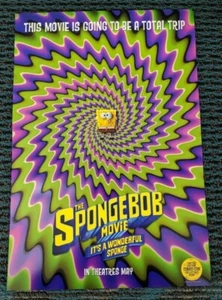 SDCC 2019 Comic Con Nickelodeon SpongeBob Movie Poster Official 13X19 - Picture 1 of 1