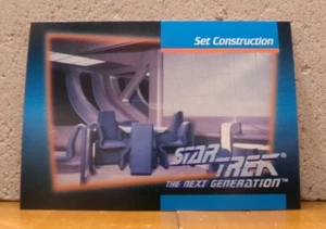 STAR TREK THE NEXT GENERATION TRADING CARD SET CONSTRUCTION - Picture 1 of 2