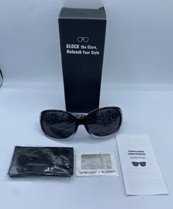 Bling Rhinestone Women’s Anti Glare Sunglasses Polarized New - Picture 1 of 7