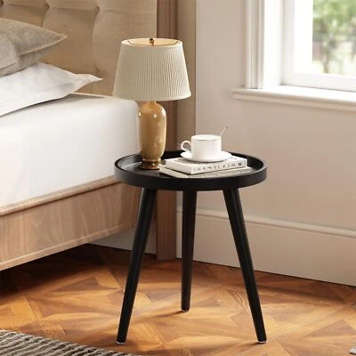 Table d'Appoint Petite Table Basse Bois Bout de Canapé Petite Table pour Cana... - Photo 1/4