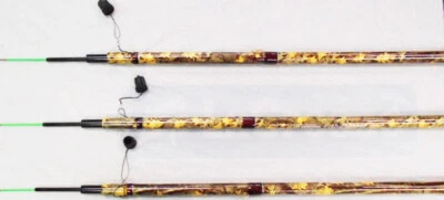 HT FISH HUNTER CAMUFLAJE TELESCÓPICO 13' CAÑA DE MIERDA POSTE FH-13LW JUEGO DE 3 Foto 1 de 2