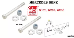 Mercedes W170 W202 W208 Febi Front Camber Alignment Eccentric Kit SET OF X2 FEBI - Picture 1 of 3