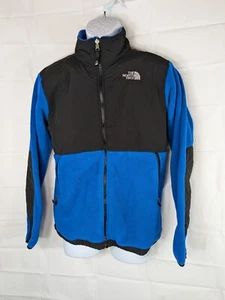 The North Face Fleece Jacket Boys XL (18/20) Blue Black Lightweight Jacket A076 - Picture 1 of 15